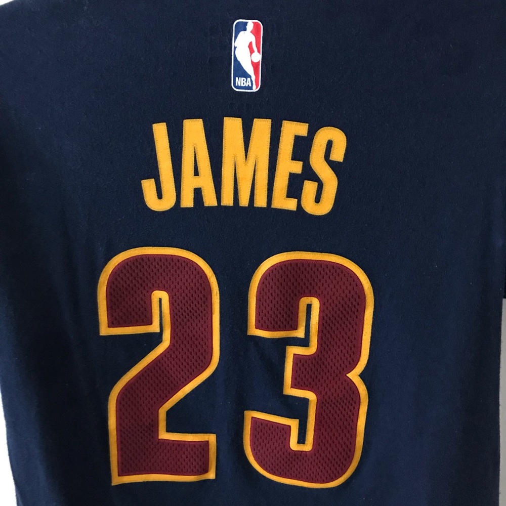 Adidas NBA Cavaliers Lebron James T-Shirt Size S - Picture 2 of 6